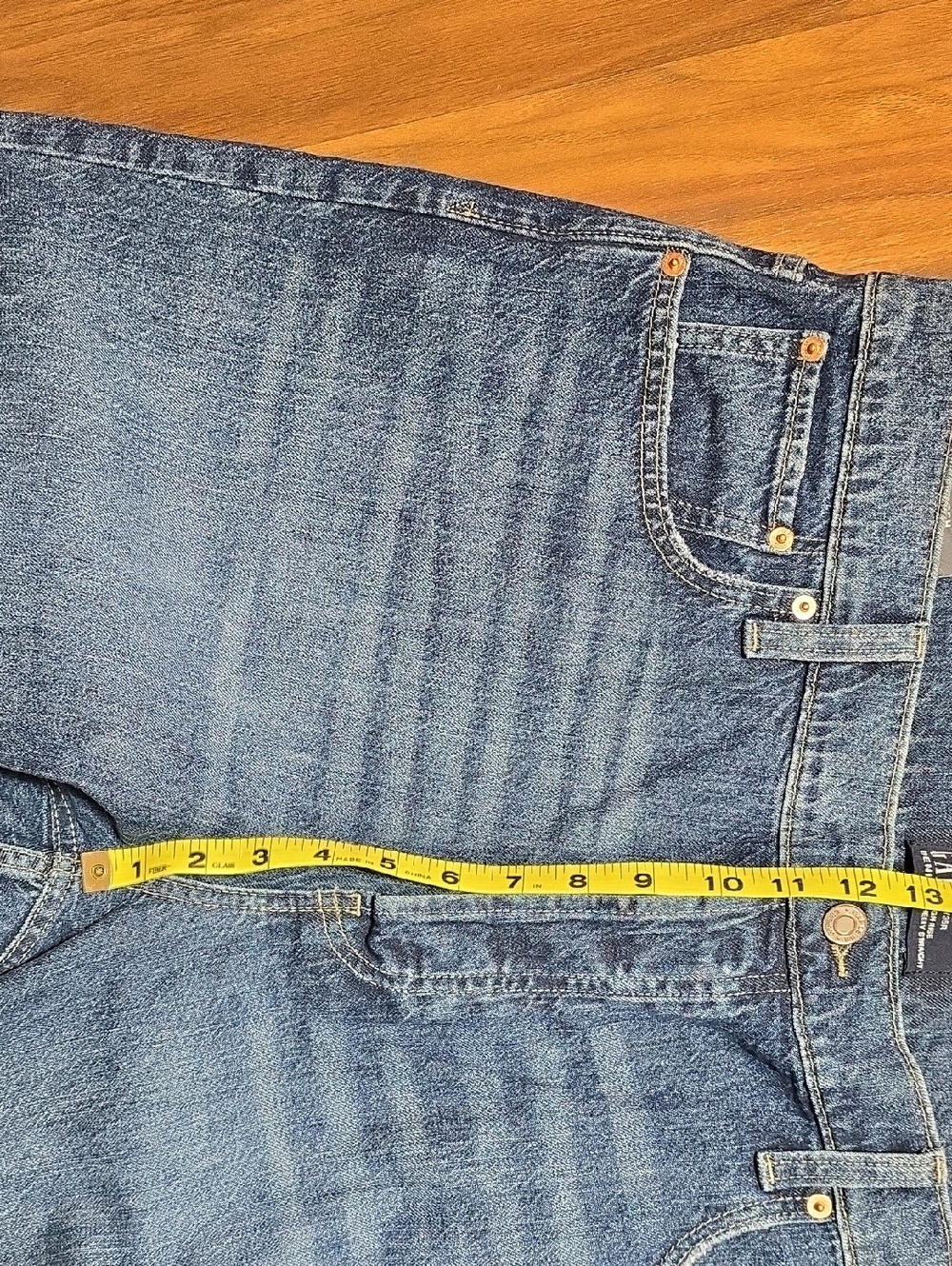 Gap High Rise Cheeky Straight Jeans - Picture 13 of 14